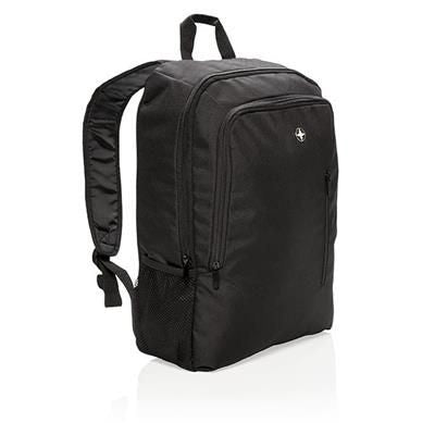 SWISS PEAK 17 INCH BUSINESS LAPTOP BACKPACK RUCKSACK in Black SWISS PEAK 17 INCH BUSINESS LAPTOP BACKPACK RUCKSACK in Black