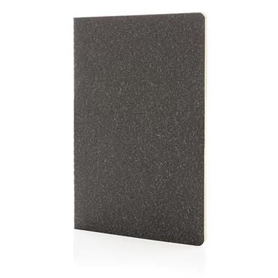 Branded Promotional A5 STANDARD SOFTCOVER SLIM NOTE BOOK in Black Jotter From Concept Incentives.