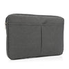 Branded Promotional LAPTOP SLEEVE 15 INCH PVC FREE in Anthracite Grey Bag From Concept Incentives.