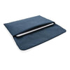 Branded Promotional MAGNETIC CLOSING 15,6 INCH LAPTOP SLEEVE PVC FREE in Blue Bag From Concept Incentives.