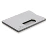 Branded Promotional RFID ANTI-SKIMMING CARDHOLDER in Grey Credit Card Holder From Concept Incentives.