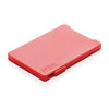 Branded Promotional MULTIPLE CARDHOLDER with Rfid Anti-Skimming in Red Credit Card Holder From Concept Incentives.