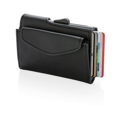 Branded Promotional C-SECURE RFID CARDHOLDER & COIN &amp; KEY WALLET in Black Credit Card Holder From Concept Incentives.