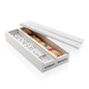Branded Promotional DELUXE MIKADO & DOMINO in Wood Box in White Dominos Game Set From Concept Incentives.