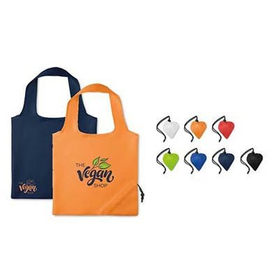 Branded Promotional ECO FRIENDLY COTTON REUSABLE BAG in a Pouch Bag From Concept Incentives.