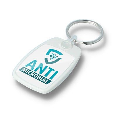 Branded Promotional ANTIMICROBIAL KEYRING Keyring From Concept Incentives.