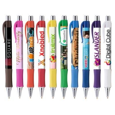 Branded Promotional HEPBURN SILVER CHROME BALL PEN Pen From Concept Incentives.