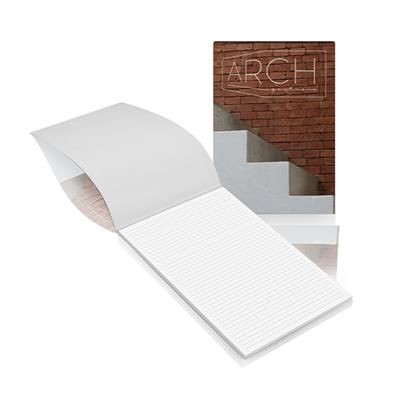 Branded Promotional NOTEPAD in Softcover Note Pad From Concept Incentives.