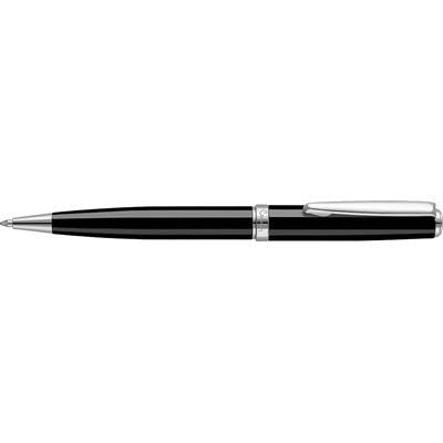 Branded Promotional PIERRE CARDIN MONTFORT BALL PEN in Black Pen From Concept Incentives.