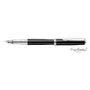 Branded Promotional PIERRE CARDIN MONTFORT FOUNTAIN PEN in Black Pen From Concept Incentives.