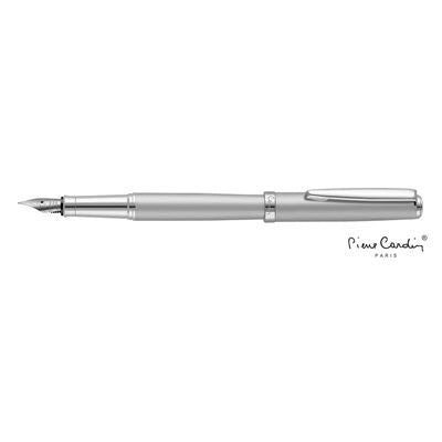 Branded Promotional PIERRE CARDIN MONTFORT FOUNTAIN PEN in Silver Pen From Concept Incentives.