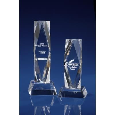 Branded Promotional PRESIDENT CRYSTAL TROPHY AWARD Award From Concept Incentives.