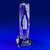 Branded Promotional PRESIDENT GLASS AWARD CRYSTAL SIZES: 195 x 64 x 64mm (base 30mm) Award From Concept Incentives.
