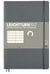 Branded Promotional LEUCHTTURM1917 SOFTCOVER PAPERBACK B6+ NOTE BOOK in Grey Jotter From Concept Incentives.
