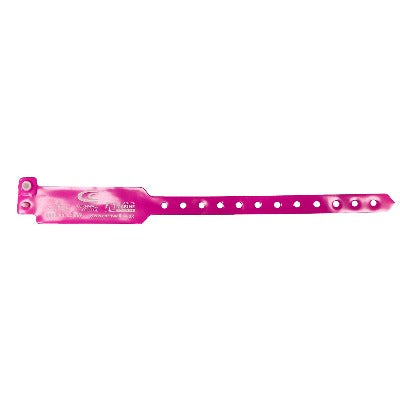 Branded Promotional PVC EVENT WRISTBANDS in Pink Wrist Bands from Concept Incentives