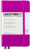 Branded Promotional LEUCHTTURM 1917 HARDCOVER POCKET A6 NOTE BOOK in Pink Jotter From Concept Incentives.
