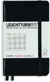 Branded Promotional LEUCHTTURM 1917 SOFTCOVER POCKET A6 NOTE BOOK in Black Notebook from Concept Incentives
