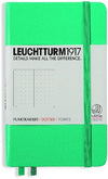 Branded Promotional LEUCHTTURM 1917 HARDCOVER POCKET A6 NOTE BOOK in Emerald Green Jotter From Concept Incentives.