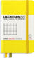 Branded Promotional LEUCHTTURM 1917 HARDCOVER POCKET A6 NOTE BOOK in Yellow Jotter From Concept Incentives.