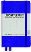Branded Promotional LEUCHTTURM 1917 SOFTCOVER POCKET A6 NOTE BOOK in Blue Notebook from Concept Incentives