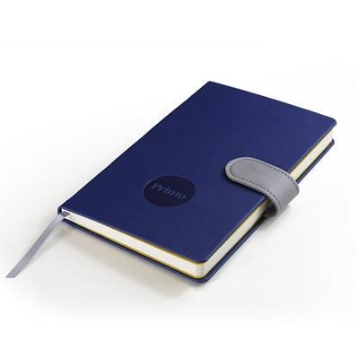 Branded Promotional PRIMO PU MAGNET NOTE BOOK Jotter From Concept Incentives.