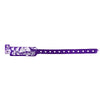 Branded Promotional PVC EVENT WRISTBANDS in Purple Wrist Bands from Concept Incentives