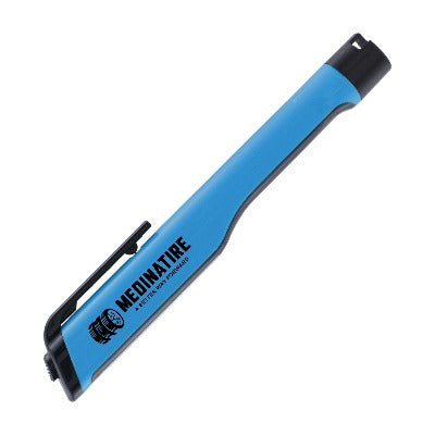 Branded Promotional VEGA LED TORCH in Blue from Concept Incentives