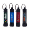 Branded Promotional MCQUEEN BLACK MATTETORCH KEYRING Torch From Concept Incentives.