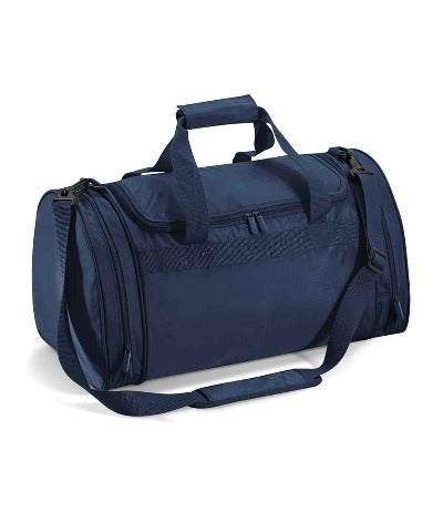 Branded Promotional QUADRA SPORTS HOLDALL in Blue Bag From Concept Incentives.
