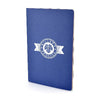 Branded Promotional A5 RAYNE NOTE BOOK in Blue Jotter From Concept Incentives.