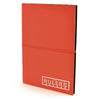 Branded Promotional A5 CENTRE NOTEBOOK in Red from Concept Incentives