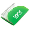 Branded Promotional A7 SPIRAL NOTEBOOK in Green from Concept Incentives