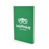 Branded Promotional A5 MOLE NOTEBOOK LITE in Green from Concept Incentives