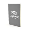 Branded Promotional A5 MOLE NOTEBOOK LITE in Grey from Concept Incentives