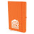 Branded Promotional A5 MOLE NOTEBOOK in Orange Jotter from Concept Incentives