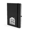 Branded Promotional A5 MOLE NOTEBOOK in Black Jotter from Concept Incentives