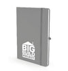 Branded Promotional A5 MOLE NOTEBOOK in Grey Jotter from Concept Incentives