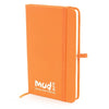 Branded Promotional A6 MOLE NOTEBOOK in Orange from Concept Incentives