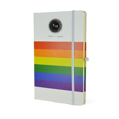 Branded Promotional RAINBOW NOTEBOOK Notebook from Concept Incentives