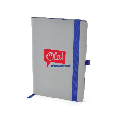 Branded Promotional A5 ASHURST NOTEBOOK from Concept Incentives