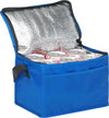 Branded Promotional TONBRIDGE 6 CAN COOLER BAG in Blue Cool Bag From Concept Incentives.