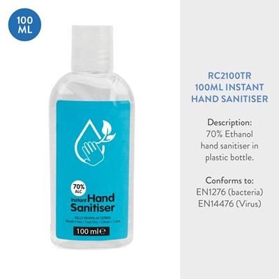 Branded Promotional 100ML HAND SANITISER Sanitiser From Concept Incentives.