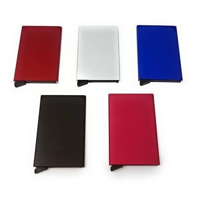 Branded Promotional RFID BLOCKING CREDIT CARD HOLDER Credit Card Holder From Concept Incentives.