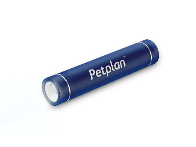 Branded Promotional BEAM PORTABLE CYLINDRICAL STYLE POWER BANK Charger in Blue From Concept Incentives.