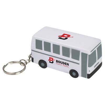 Branded Promotional STRESS BUS KEYRING Keyring From Concept Incentives.