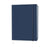 Branded Promotional SMOOTHGRAIN QUARTO CASEBOUND NOTE BOOK in Blue Jotter From Concept Incentives.