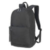 Branded Promotional PLYMOUTH STUDENTS BACKPACK RUCKSACK in Black Bag From Concept Incentives.