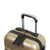 Branded Promotional CATANIA SUITCASE NAME TAG in Black Luggage Tag From Concept Incentives.