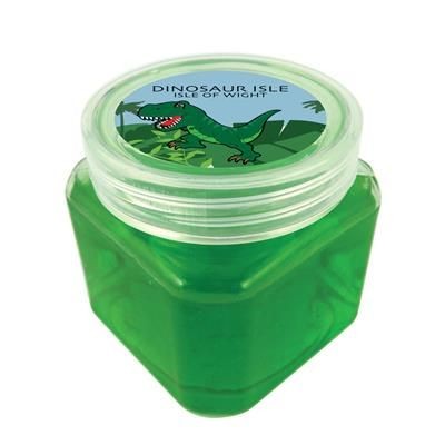 Branded Promotional SLIMEY GOO JAR Putty or Slime Play Pot From Concept Incentives.