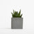 Branded Promotional SMALL CONCRETE POT - SUCCULENT PLANT - BATTLESHIP Seeds From Concept Incentives.
